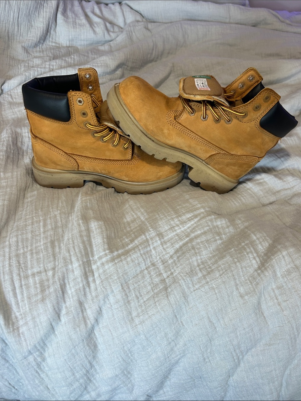 Timberland PRO 24/7 Lace-Up Boots in Wheat Tan